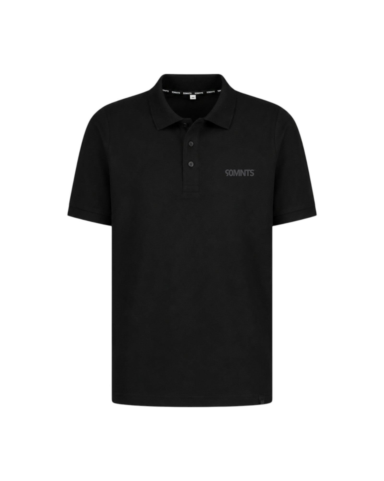 90 Core Polo mit schwarzem Print - Frontansicht