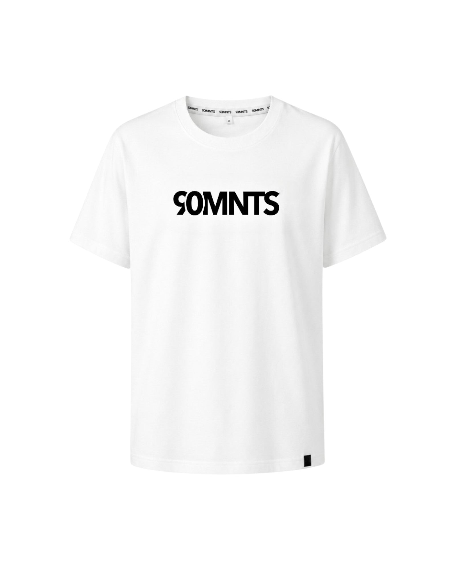 90 Core T-Shirt weiß mit schwarzem 90MNTS Print