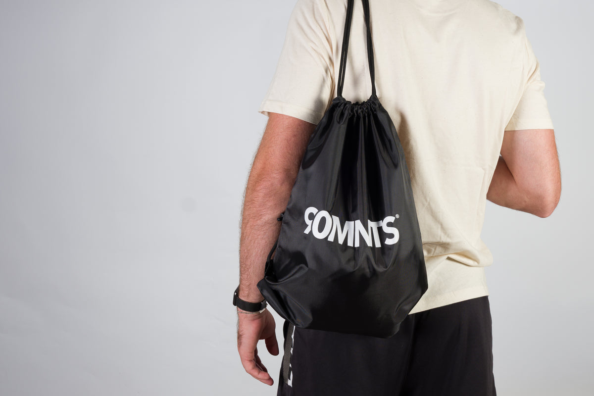 GYMBAG BLACK/WHITE - 90MNTS