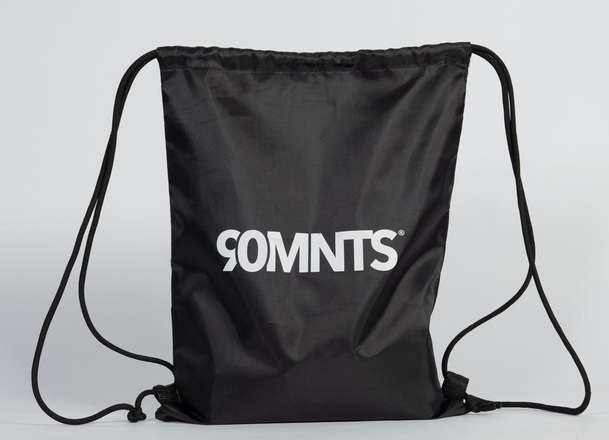 GYMBAG BLACK/WHITE - 90MNTS