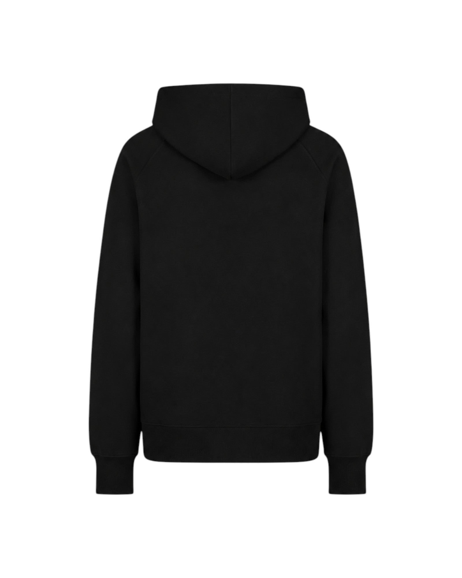 90 Core Hoodie Black on Black Print - Rückansicht