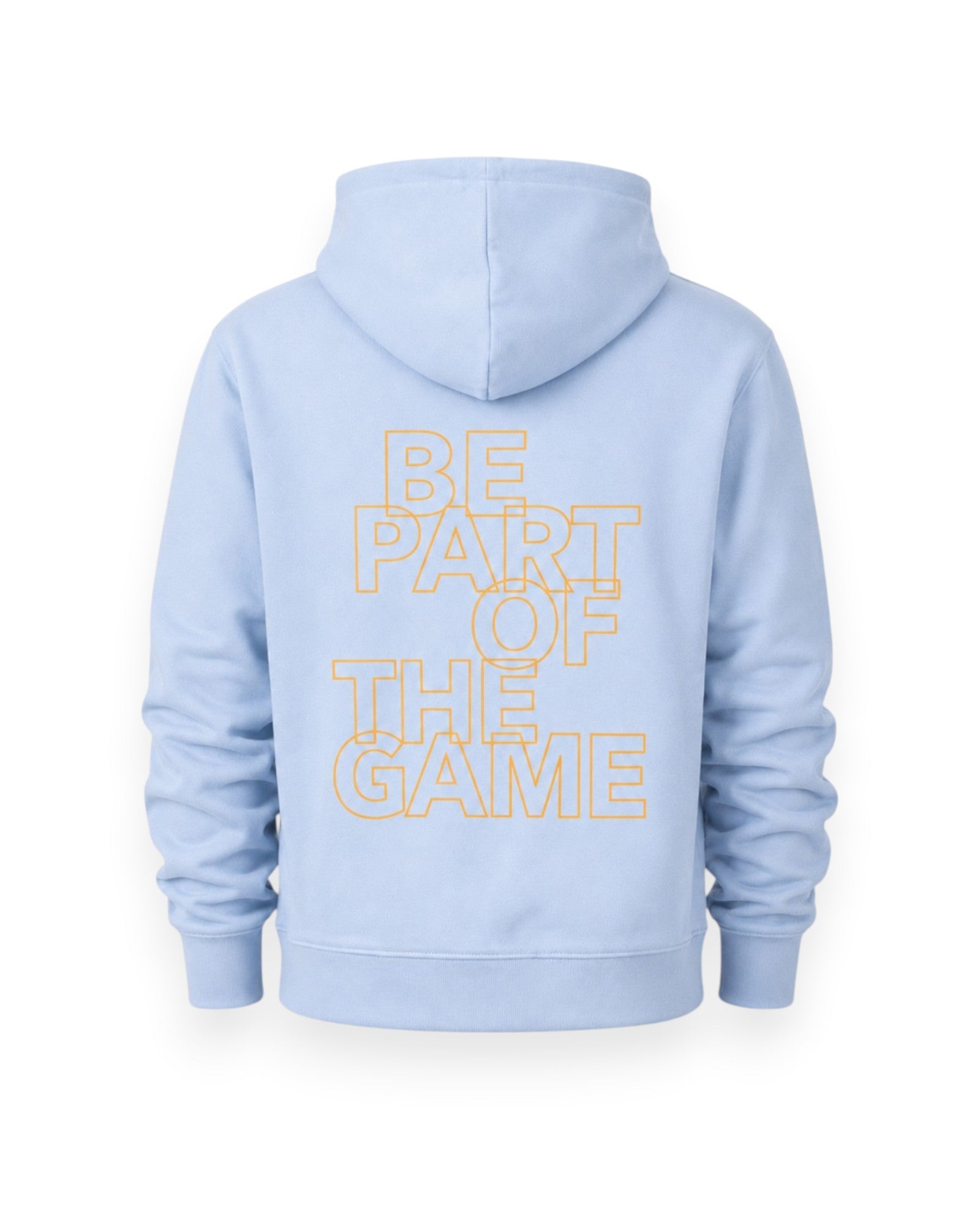 HOODIE BLUE / ORANGE - BPOTG
