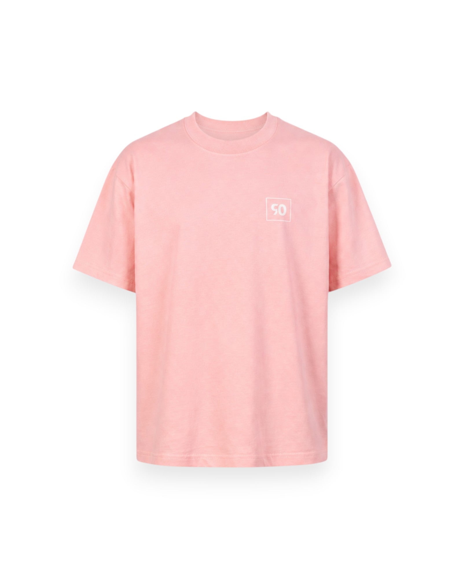 BE PART OF THE GAME Oversized T-Shirt in pink mit weißen Print