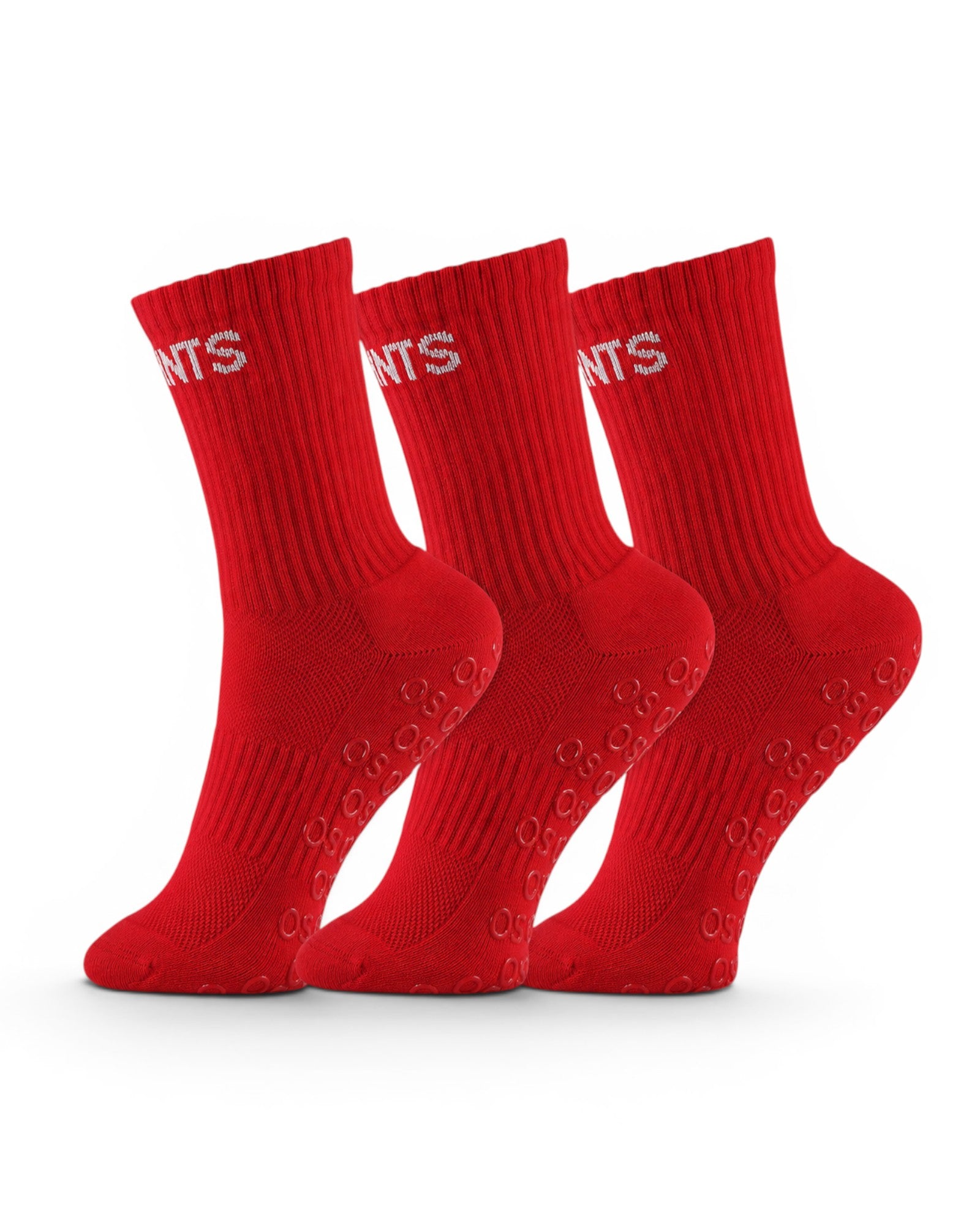 90MNTS Socks Triple Pack in rot