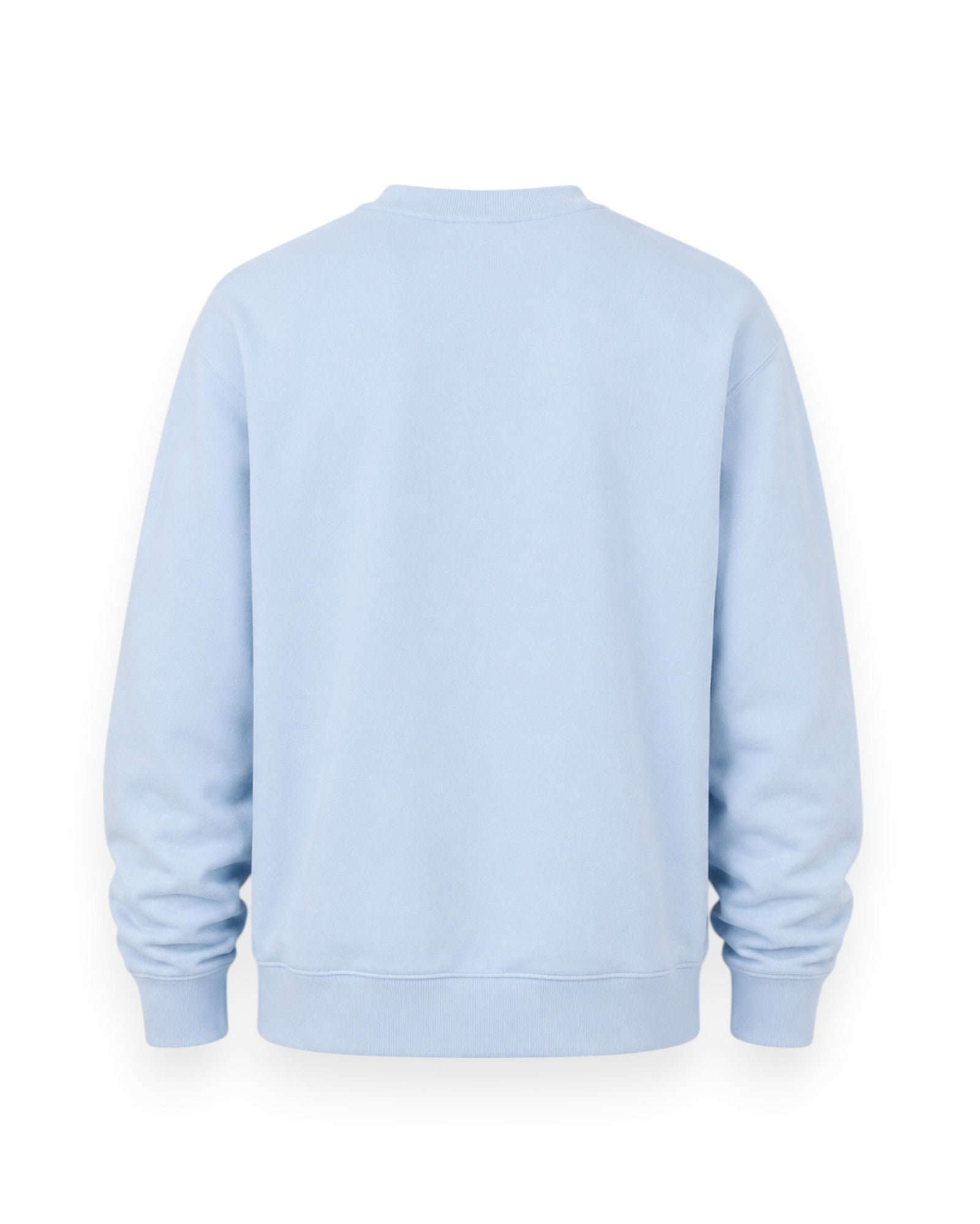 Colours Sweater in Blaue mit weißen Print - Rückansicht